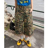KHAKI | 【Ciaopanic】デジカモレースクロップドカーゴパンツ | PAL GROUP OUTLET