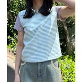 【Ciaopanic】クレイジーパターンコンパクトボーダーTee | PAL GROUP OUTLET | 詳細画像2