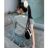 【Ciaopanic】クレイジーパターンコンパクトボーダーTee | PAL GROUP OUTLET | 詳細画像21