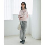【La boutique BonBon】パール付きデニムタイトマキシSK | PAL GROUP OUTLET | 詳細画像30