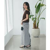 【La boutique BonBon】パール付きデニムタイトマキシSK | PAL GROUP OUTLET | 詳細画像39