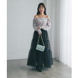 【La boutique BonBon】ベロアスクエアネックCS | PAL GROUP OUTLET | 詳細画像12