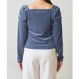 【La boutique BonBon】ベロアスクエアネックCS | PAL GROUP OUTLET | 詳細画像36