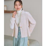 【La boutique BonBon】ベロアペプラムJK | PAL GROUP OUTLET | 詳細画像9 