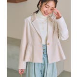 【La boutique BonBon】ベロアペプラムJK | PAL GROUP OUTLET | 詳細画像12 