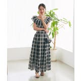 【La boutique BonBon】シアーオンブレーチェック２WAYフリル… | PAL GROUP OUTLET | 詳細画像5 