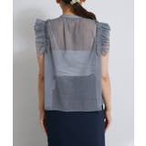 【La boutique BonBon】デニムライクネットチュールフリルBL | PAL GROUP OUTLET | 詳細画像24