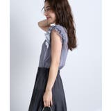 【La boutique BonBon】デニムライクネットチュールフリルBL | PAL GROUP OUTLET | 詳細画像18