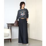 【RIVE DROITE】? Nice Twoolワイドパンツ | PAL GROUP OUTLET | 詳細画像18 