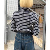 【w closet】ボーダータートルニット | PAL GROUP OUTLET | 詳細画像11