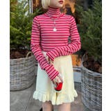 【w closet】ボーダータートルニット | PAL GROUP OUTLET | 詳細画像19