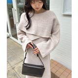 【mystic】クロスニット ワンピース | PAL GROUP OUTLET | 詳細画像1 