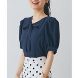 【La boutique BonBon】リボンタイパフスリーブBL | PAL GROUP OUTLET | 詳細画像2
