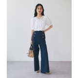 【La boutique BonBon】リボンタイパフスリーブBL | PAL GROUP OUTLET | 詳細画像19