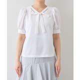 【La boutique BonBon】リボンタイパフスリーブBL | PAL GROUP OUTLET | 詳細画像22
