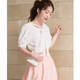 【La boutique BonBon】リボンタイパフスリーブBL | PAL GROUP OUTLET | 詳細画像10