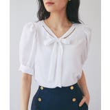 【La boutique BonBon】リボンタイパフスリーブBL | PAL GROUP OUTLET | 詳細画像15