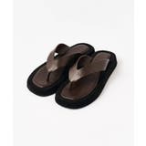 【Lui's】Faux leatherトングサンダル | PAL GROUP OUTLET | 詳細画像12
