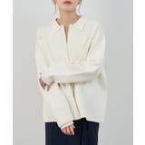 【SHENERY】スキッパーラガーニット | PAL GROUP OUTLET | 詳細画像7