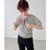 【Kastane】ボウタイボーダーtee | PAL GROUP OUTLET | 詳細画像21