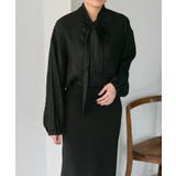 【ear PAPILLONNER】リボン付きブラウス【SUM1 STYLE】 | PAL GROUP OUTLET | 詳細画像1 