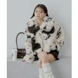 A/BEI | 【Chico】ファーショートコート | PAL GROUP OUTLET