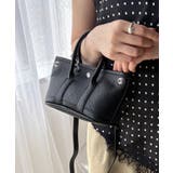 【DouDou】フェイクレザーチャーム付ミニトートバッグ | PAL GROUP OUTLET | 詳細画像14