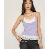 【WHO'S WHO gallery】カップ付きレースドッキングキャミ | PAL GROUP OUTLET | 詳細画像16