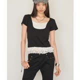 【WHO'S WHO gallery】レースドッキングトップス | PAL GROUP OUTLET | 詳細画像1 