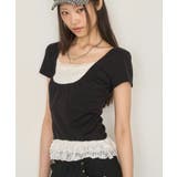 【WHO'S WHO gallery】レースドッキングトップス | PAL GROUP OUTLET | 詳細画像3 