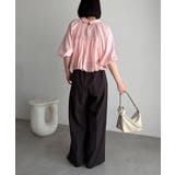 【CAPRICIEUX LE'MAGE】バルーンクロップシアーシャツ | PAL GROUP OUTLET | 詳細画像5 