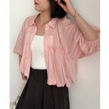 【CAPRICIEUX LE'MAGE】バルーンクロップシアーシャツ | PAL GROUP OUTLET | 詳細画像6 