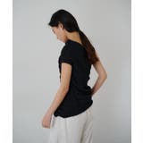 【SHENERY】アシメレースジャガードTee | PAL GROUP OUTLET | 詳細画像3