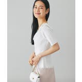 【La boutique BonBon】襟レーストリミング金ボタンニット | PAL GROUP OUTLET | 詳細画像26