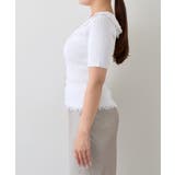 【La boutique BonBon】襟レーストリミング金ボタンニット | PAL GROUP OUTLET | 詳細画像41