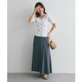 【La boutique BonBon】襟レーストリミング金ボタンニット | PAL GROUP OUTLET | 詳細画像22