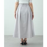 【La boutique BonBon】パナマフロント釦タックフレアSK | PAL GROUP OUTLET | 詳細画像9