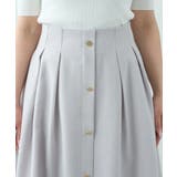 【La boutique BonBon】パナマフロント釦タックフレアSK | PAL GROUP OUTLET | 詳細画像10