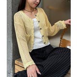 YELLOW | 【Ciaopanic】さらさらメッシュニットカーディガン | PAL GROUP OUTLET