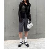 【Ciaopanic】バタフライスタッズハーフパンツ | PAL GROUP OUTLET | 詳細画像7