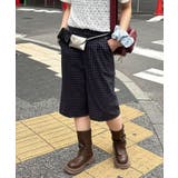 CHARCOAL | 【Ciaopanic】バタフライスタッズハーフパンツ | PAL GROUP OUTLET
