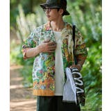 ORANGE | 【Ciaopanic】INDIAマップ開襟シャツ | PAL GROUP OUTLET