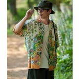【Ciaopanic】INDIAマップ開襟シャツ | PAL GROUP OUTLET | 詳細画像1