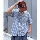 【Ciaopanic】スタッズボタンオンフチェッグレシャツ | PAL GROUP OUTLET | 詳細画像1