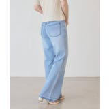 L BLU | 【Kastane】B カットオフフレアデニム | PAL GROUP OUTLET