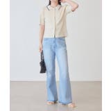 【Kastane】B カットオフフレアデニム | PAL GROUP OUTLET | 詳細画像7