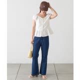 【Kastane】B カットオフフレアデニム | PAL GROUP OUTLET | 詳細画像23