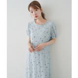 【Kastane】フラワーパフワンピース | PAL GROUP OUTLET | 詳細画像1