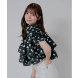 F/BK | 【Chico】ショート丈パフティアードBL | PAL GROUP OUTLET