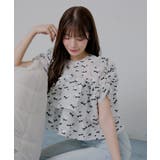 F/WHT | 【Chico】ショート丈パフティアードBL | PAL GROUP OUTLET